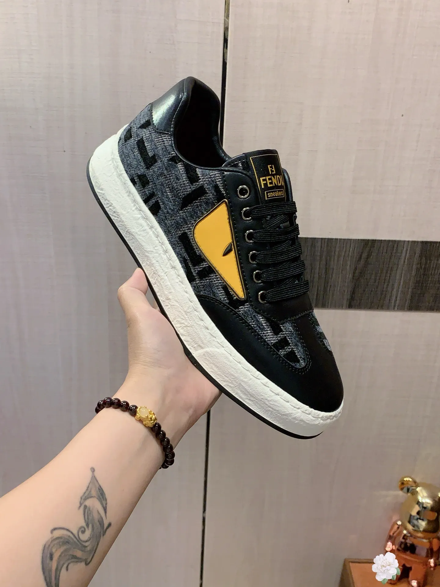 Men's men's shoes 💰420💰💰🎩🎩[Lightning][Lightning] "FENDI*" The latest and most popular casual shoes, top brand [Seduce] luxury ~ purchasing agent, top quality ~. [Strong] The upper is made of imported breathable cowhide with fabric material ➕ Breathable sheepskin feet (•) and fine workmanship. The original stylish and stylish soft rubber wear-resistant and non-slip outsole is light and comfortable on the feet. The real thing looks better when photographed in person. No. 122: code: 38-44, 5️⃣ colors selected